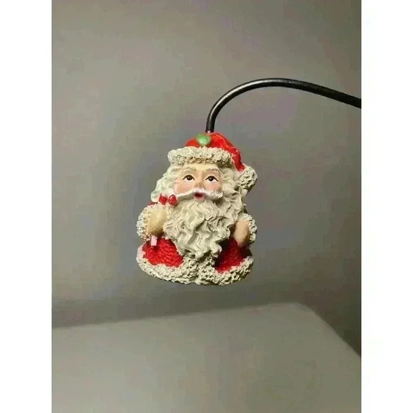 Santa Candle Snuffer Resin Vintage Christmas Unique - Picture 4 of 9